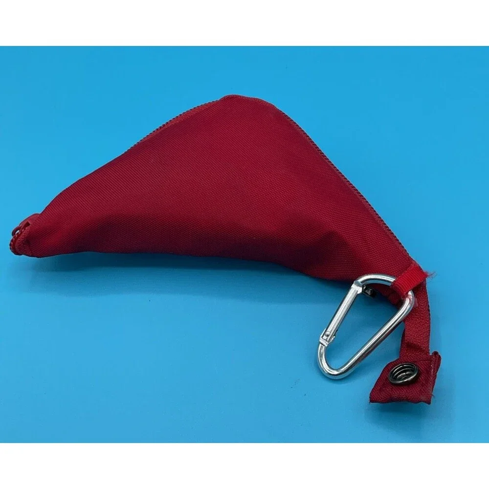 Kurgo Zippy Travel Bowl - Barn Red, Collapsible & Portable Dog Bowl (K01559)